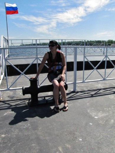 We just arrived at Peterhof Palace