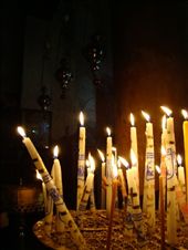Candles at the entrance to the Grotto: by treefrog, Views[2215]