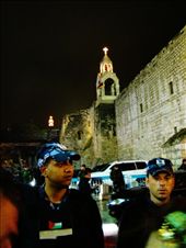 Standing right by the Barriers of Manger Square: by treefrog, Views[351]