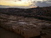 Graves fill the side of the hill right next to the city: by treefrog, Views[112]