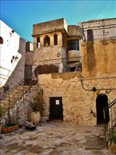 Going up the stairs next to the Last Supper room: by treefrog, Views[105]