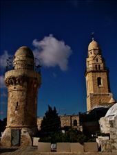 The towers of the Hagia Maria Sion Abbey: by treefrog, Views[117]