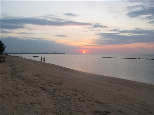 sunset on Gili Air