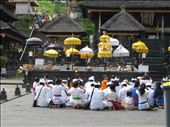 worshipers at mother temple in Bali: by trekpassion, Views[111]