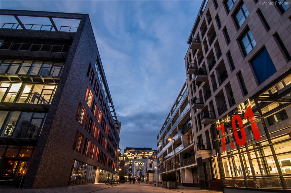 The modern and beautiful architectures take over as human prowess dominates