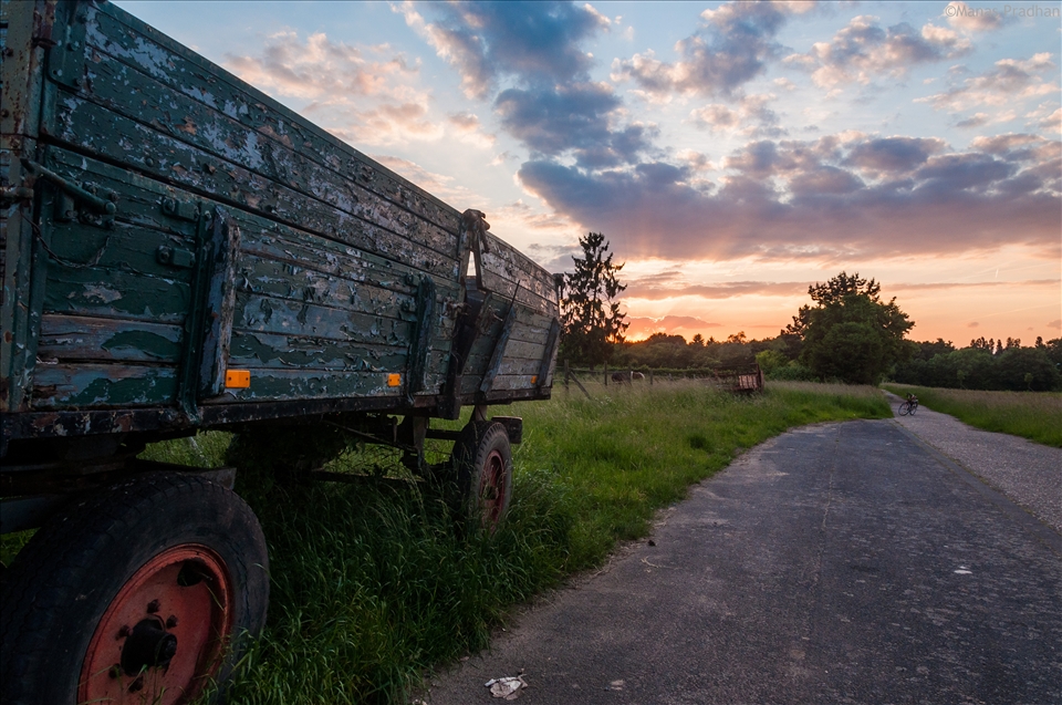 Dusty paths and rusty machineries start creeping in with human interferance
