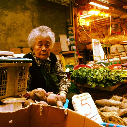 Exploring the markets in Central Hong Kong