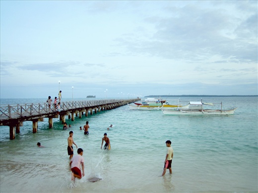Kids having fun in Siargao, Philippines