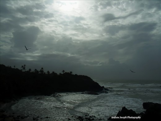 The last point in the northern eastern coast of Trinidad (Toco) 
