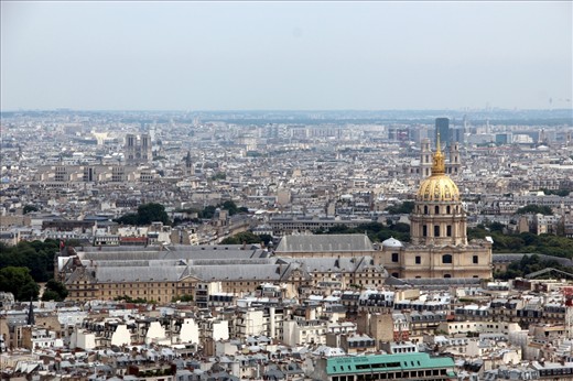 City view from Eiffle tower