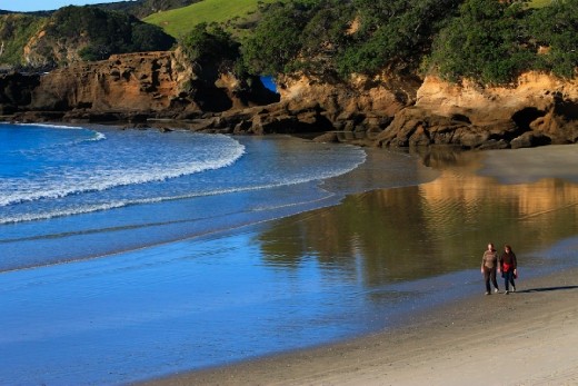 The coastline is never ending and waiting to be explored.  Some of these rock formations have fossils in them from the Jurassic period.  Year round recreational activities sit comfortably side by side with a successful conservation programme where many of New Zealand's endangered birds, reptiles and insects thrive.