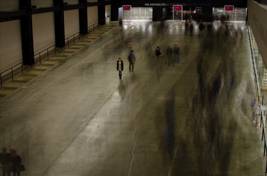 Waiting at Tate Modern