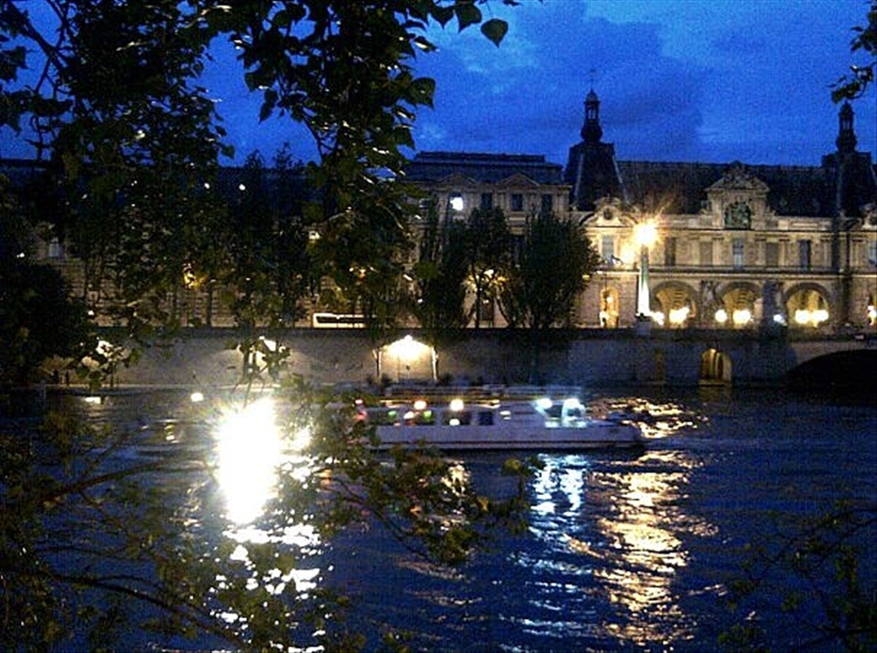 Sailing on the Seine - Paris at night. This is one of the simplest pictures I have taken in my life. My friends and I went backpacking to Europe and visited various countries. France is one of my favorite European countries and I guess you can see why. It was around 9pm when we decided to rent some bikes and see the city from a different perspective. I saw this ship cruising the Seine and I was in awe. I immediately took my camera out and captured this stunning view.
