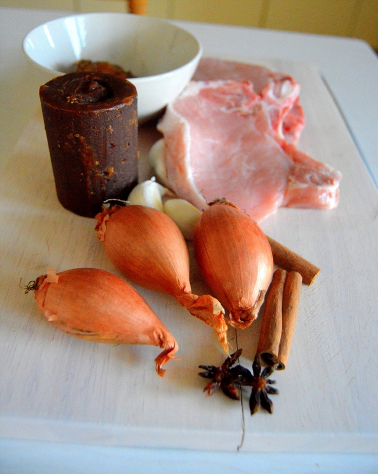 Ingredients used in the dish