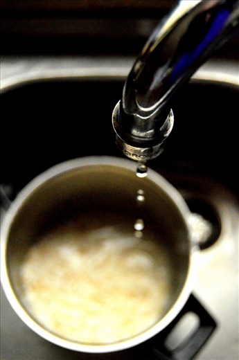 Water as an important element in the process 