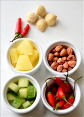 Most important ingredients portrayed to give this dish its unique taste profile: by tulip80, Views[446]