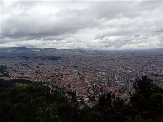Bogota, Kolumbian pääkaupunki, on koti kahdeksalle miljoonalle asukkaalle.
