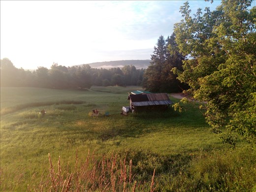 Aamuauringon valossa Pohjois-Amerikan viimeisinä päivinäni.