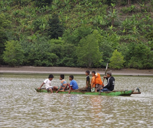 Patience of the children.