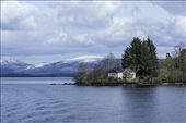 Loch Ness no Nessy. a little cottage lapping the dark shores of Loch Ness, Part of a small fishing community on the worlds largest Loch by volume of water and of course home to Nessie: by tynanfairhall, Views[524]