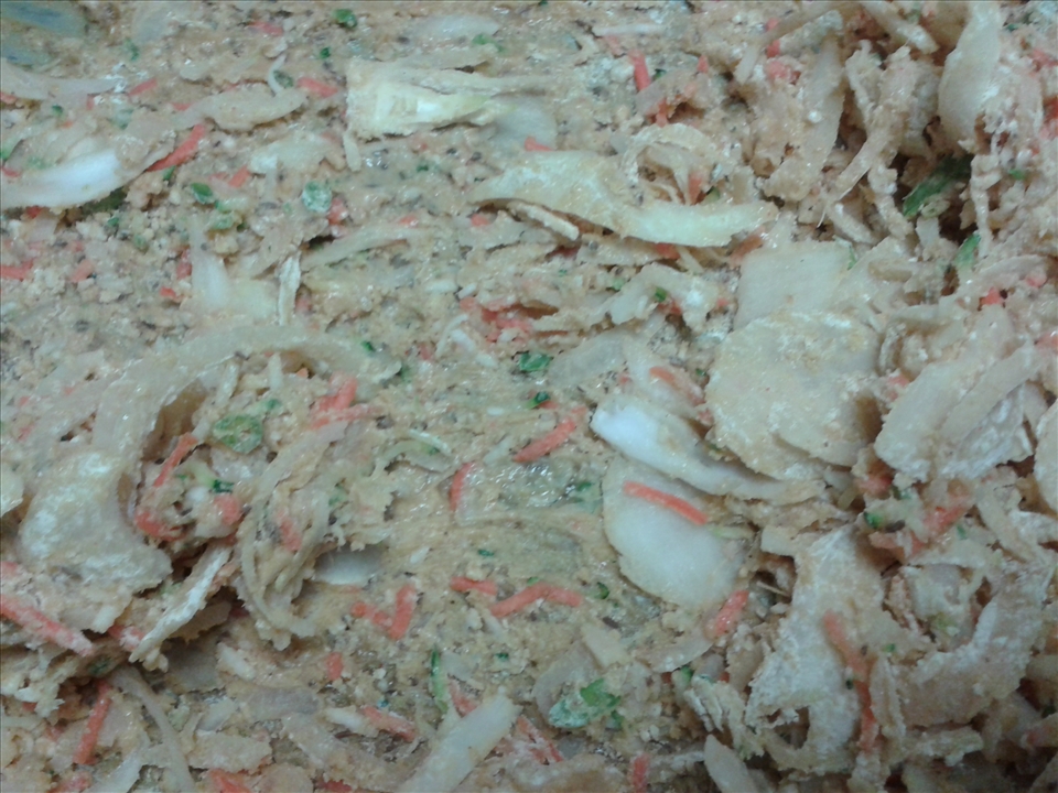 Bhaija veg & gram flour