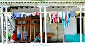 local house with cloths hanging: by umair, Views[432]