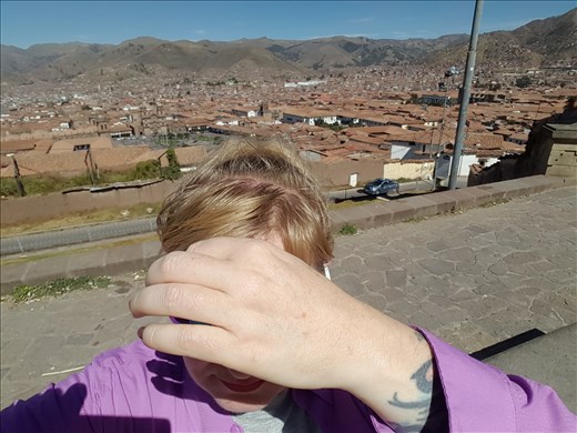So shy in Cusco, Peru