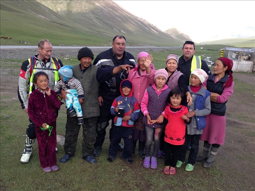 1st pucture / road side stop at yurt