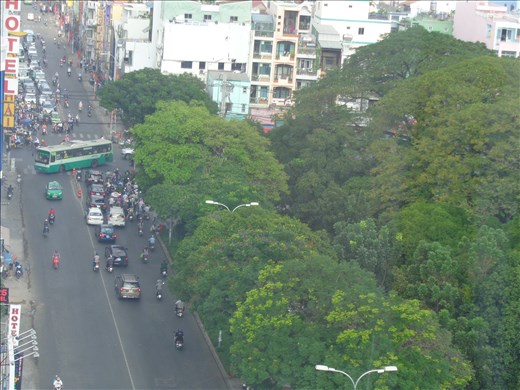 Park across the street from our hotel