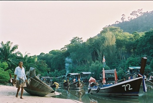 Time idles by in a small gypsy fishing village.
