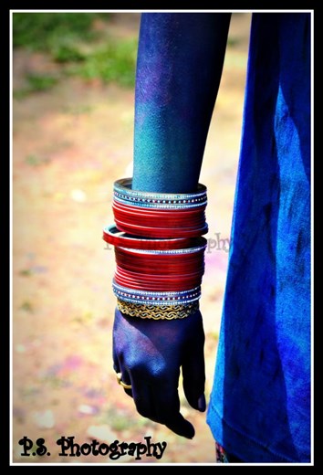 colourful life of a bride