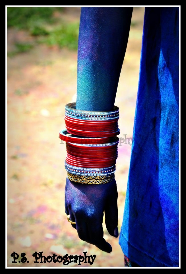 colourful life of a bride