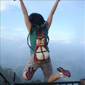 It looks like I was leaping to my death, but I promise I survived. This was in a little village called Nagarkot, where I caught a glimpse of the Himalayas for the first time.: by utterlyemily, Views[132]