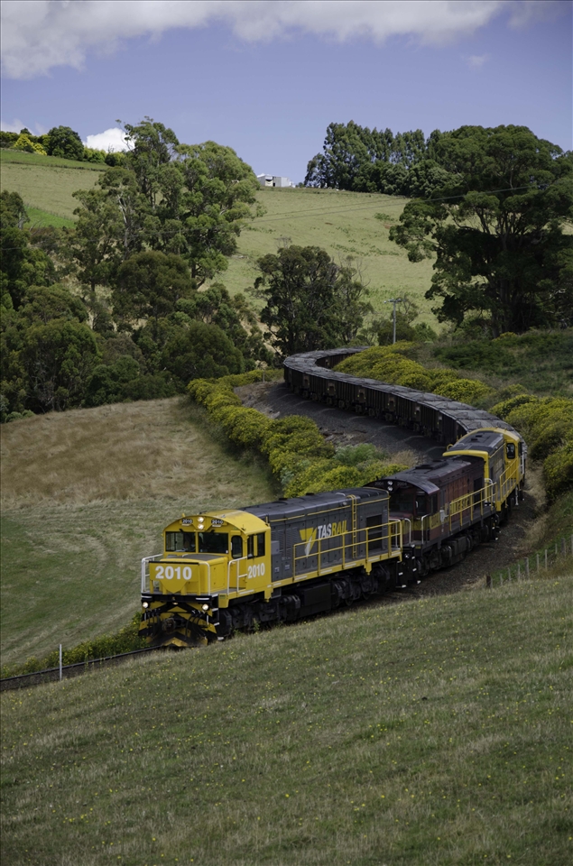 The neverending train is going to the near Whisky factory. 