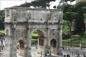 Arch of Constantine from Colosseum in November: by vagabonds, Views[993]