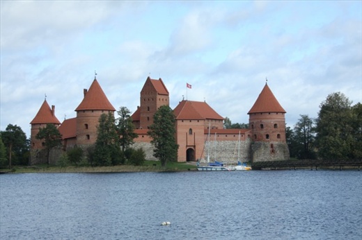 Upper Castle tower, all that remains, Vilnius
