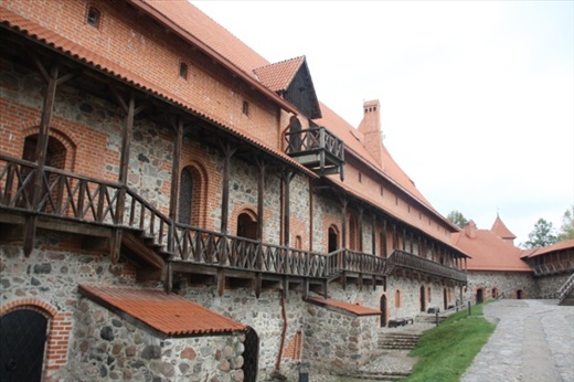 Trakai Castle, courtyard