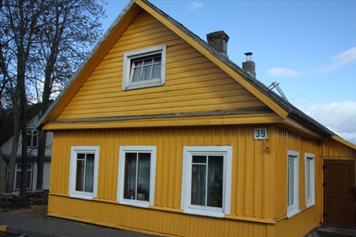 Wooden house of Trakai