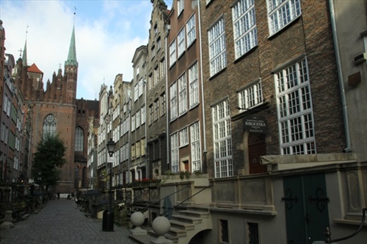 Mariacka Street terraces