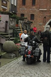 Making a movie about an artist and bikers, Mariacka Street: by vagabonds, Views[569]