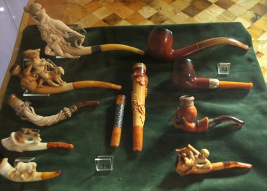 Amber pipes, Amber Museum