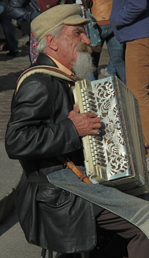 Accordion Player, Old Town Square