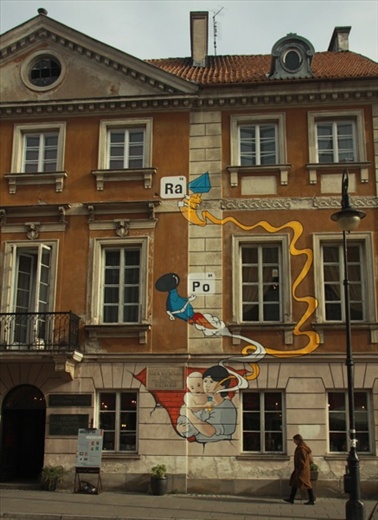 The Curie's house, New Town