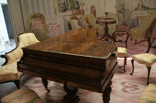 His first piano, Chopin Museum