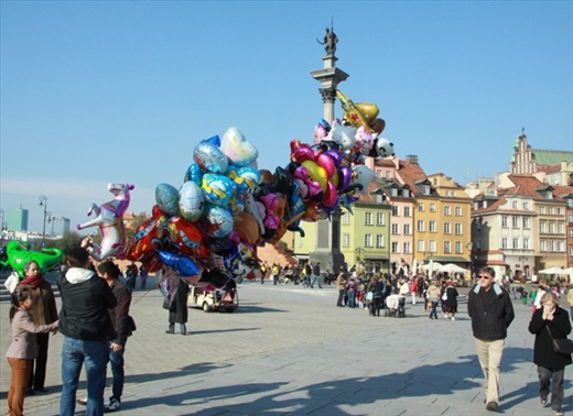 Old Town Square at noon