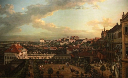 View of Warsaw, Bernardo Bellotto