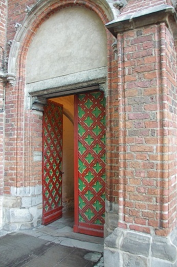 Church doors, Old Town Torun