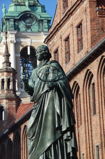 Local boy, Copernicus, Old Town Torun