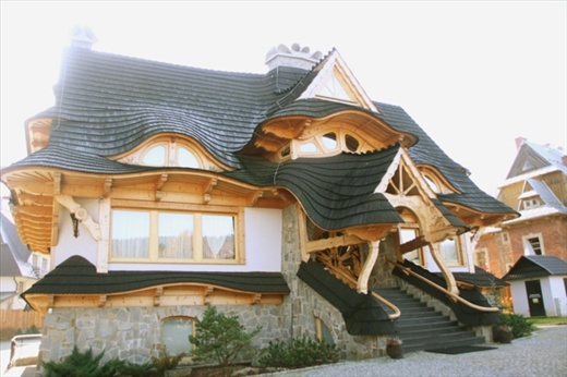 Like a Gaudi in wood, Zakopane