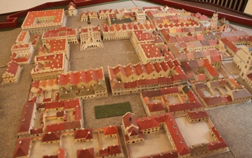 Model of Renaissance Zamosc